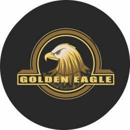 Golden Eagle Spare Tire Cover - Black Vinyl