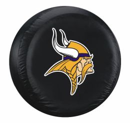 Minnesota Vikings Standard Spare Tire Cover w/ Officially Licensed Logo