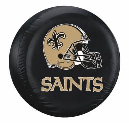 New Orleans Saints Standard Spare Tire Cover w/ Helmet Logo
