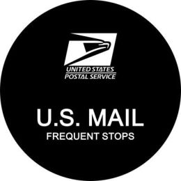 US Mail Postal Spare Tire Cover