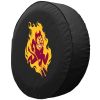 Arizona State Tire Cover w/ Sun Devils Logo - Black Vinyl