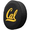 California Tire Cover w/ Golden Bears Logo - Black Vinyl