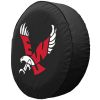 Eastern Washington Tire Cover w/ Eagles Logo - Black Vinyl