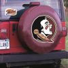 Florida State Tire Cover w/ Seminoles Logo - Burgundy Vinyl