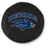 Nevada Tire Cover w/ Wolf Pack Logo - Black Vinyl