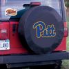 Pittsburgh Tire Cover w/ Panthers Logo - Black Vinyl