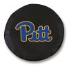 Pittsburgh Tire Cover w/ Panthers Logo - Black Vinyl
