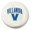 Villanova Tire Cover w/ Wildcats Logo - White Vinyl
