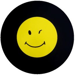 Winking Smiley Spare Tire Cover