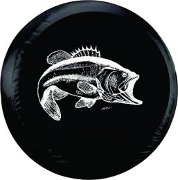 Bass Fishing Spare Tire Cover