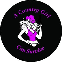A Country Girl Can Survive Spare Tire Cover