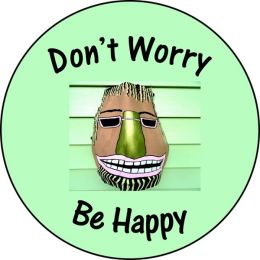 Don't Worry Be Happy Spare Tire Cover