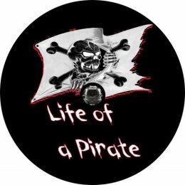 Life of a Pirate Spare Tire Cover - Backup Camera Ready