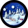 Christmas Village Spare Tire Cover