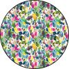 Flowers Spare Tire Cover