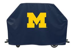 Michigan Wolverines Navy Blue BBQ Grill Cover