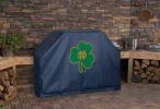Notre Dame (Shamrock) BBQ Grill Cover - Navy Blue