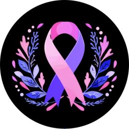 Ribbon w/ Leaves and Hearts Spare Tire Cover