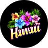 Sunset Island Tropical Spare Tire Cover