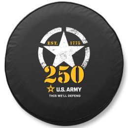 United States Army - 250 Years Black Tire Cover