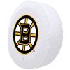 Boston Tire Cover w/ Bruins Logo - White Vinyl