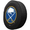 Buffalo Tire Cover w/ Sabres Logo - Black Vinyl