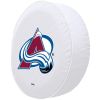 Colorado Tire Cover w/ Avalanche Logo - White Vinyl