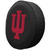 Indiana Tire Cover w/ Hoosiers Logo - Black Vinyl