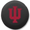 Indiana Tire Cover w/ Hoosiers Logo - Black Vinyl