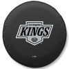 Los Angeles Tire Cover w/ Kings Logo - Black Vinyl