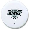 Los Angeles Tire Cover w/ Kings Logo - White Vinyl