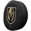 Vegas Tire Cover w/ Golden Knights Logo on Black Vinyl