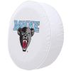 Maine Tire Cover w/ Black Bears Logo - White Vinyl