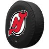 New Jersey Tire Cover w/ Devils Logo - Black Vinyl
