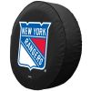 New York Tire Cover w/ Rangers Logo - Black Vinyl