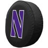 Northwestern Tire Cover w/ Wildcats Logo - Black Vinyl