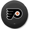 Philadelphia Tire Cover w/ Flyers Logo - Black Vinyl