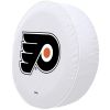 Philadelphia Tire Cover w/ Flyers Logo - White Vinyl