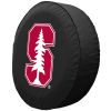 Stanford Tire Cover w/ Cardinals Logo - Black Vinyl