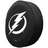 Tampa Bay Tire Cover w/ Lightning - Black Vinyl