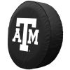 Texas A&M Tire Cover w/ Aggies Logo - Black Vinyl