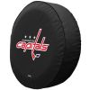 Washington Tire Cover w/ Capitals Logo - Black Vinyl