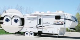 Penn State Nittany Lions RV Tire Shade