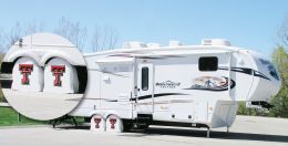 Texas Tech Red Raiders RV Tire Shade