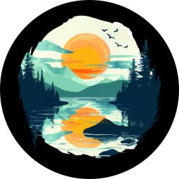 Two Sun Mountain Lake Spare Tire Cover