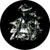 Western Cowboy Silhouette Spare Tire Cover