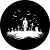 Zombie Graveyard Spare Tire Cover