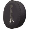 Battlefield Cross Spare Tire Cover - Black Vinyl