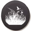 Ducks in Flight Tire Cover - Black Vinyl