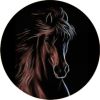 Electric Horse Tire Cover